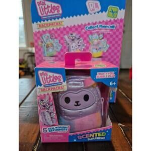 Real Littles Fruity Fox Bubble Gum Scented Surprise Mini Backpack - New